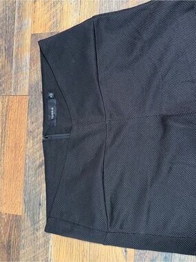 torrid Black Textured shorts with Back Zipper